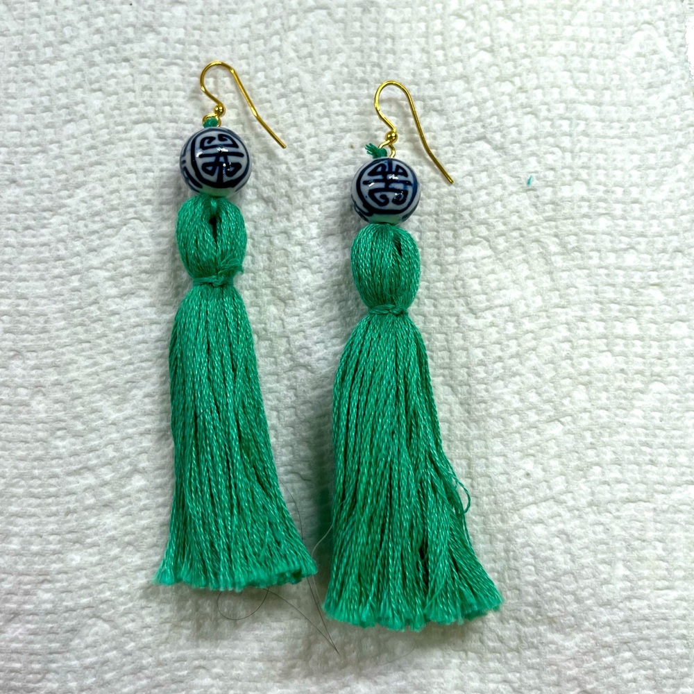 Preppy style earrings